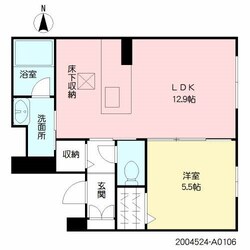 シャーメゾンステージ鳥栖の物件間取画像